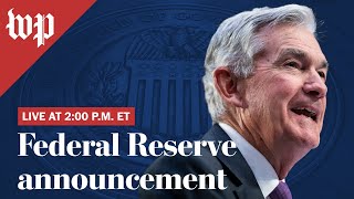 Federal Reserve Chair Jerome Powell addresses interest rates  322 FULL LIVE STREAM [upl. by Aneeuq170]