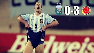 El dia que MARTÍN PALERMO ERRÓ 3 PENALES EN UN PARTIDO • Palermo vs Colombia [upl. by Eidac]