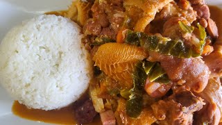 FEIJOADA Á MODA ANGOLANARECEITAS DA BENELGA [upl. by Nnywg]