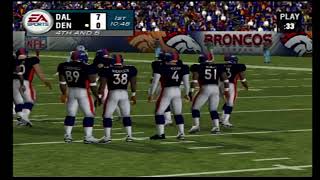 Madden 2004 Broncos vs Cowboys [upl. by Alis420]