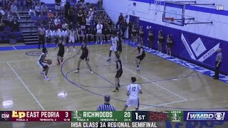 WATCH HERE East Peoria Raiders vs Peoria Richwoods Knights HS Basketball [upl. by Anner]