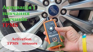 Активація та навчання датчиків TPMS [upl. by Eiram287]