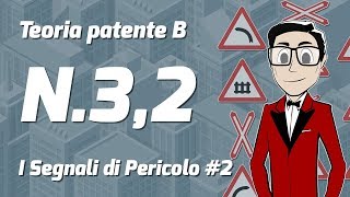 Teoria patente B  Lezione32  I Segnali di Pericolo Parte 2  Mario Racconta [upl. by Nevak763]