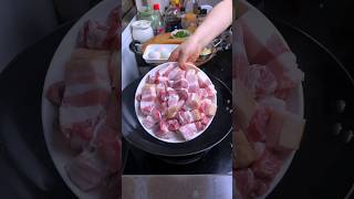 Pork Chicken Cooking video🐖🥩pork porkchicken cookingvideo [upl. by Rodrique]