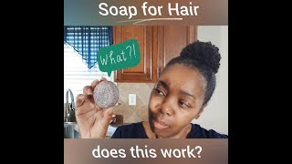 SHAMPOO BAR for Cleansing Natural Hair [upl. by Ycnej873]