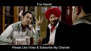 Sali Gandi Aulad Na Maza Na Suwad Comedy Scene from Punjabi Movie [upl. by Aloiv]