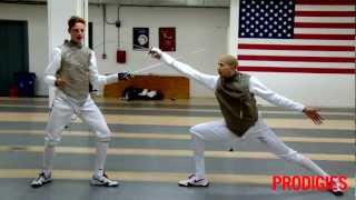 How To Fence The Basics of Fencing Taught by Olympians [upl. by Ricoriki941]