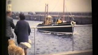 Old Video Harbour And Bankie Park Anstruther East Neuk Of Fife Scotland [upl. by Ametaf]