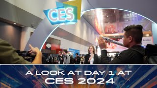 A Look at Day 1 of CES 2024 [upl. by Ehcropal]