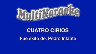 Cuatro Cirios  Multikaraoke  Fue Éxito De Javier Solís [upl. by Denby]