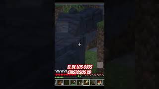 Ojitos pispiretos minecraft humor memes streamer minecraftshorts shortvideo [upl. by Adnertal]