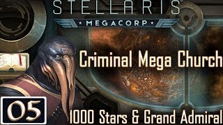 Caravaneers  Stellaris MegaCorp PreRelease  Mega Church  05  Let’s Play Gameplay [upl. by Fayina]