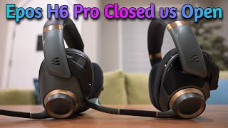 Epos H6 Pro Open Review vs Closed back  Which one is better [upl. by Emmett]