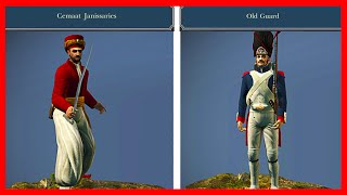 Ottoman Empire Cemaat Janissaries vs France Old Guard  Total War Napoleon  Total war [upl. by Notsirk]