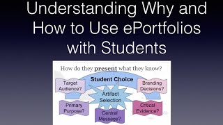 Understanding Why and How to Use ePortfolios with Students [upl. by Anos]