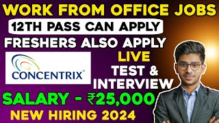 CONCENTRIX HIRING  LIVE TEST ANSWERS  WORK FROM HOME JOBS 2024  Online jobs at home  JOBS 2024 [upl. by Aisan]