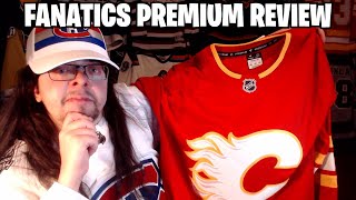 Reviewing The Fanatics Premium Jersey [upl. by Ocsirf289]