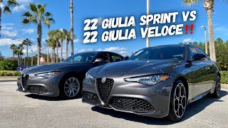 2022 Alfa Romeo Giulia Sprint Base Model Just As Good As The 2022 Giulia Veloce Sport Trim [upl. by Noraha595]