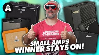 Affordable Guitar Amp Blindfold Shootout  Winner Stays On [upl. by Ajiat]