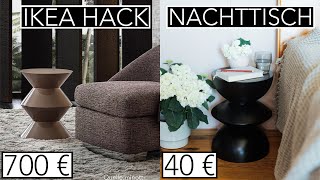 IKEA HACK Design Nachttisch aus Salatschüsseln  Es funktioniert  Jelena Weber [upl. by Alauqahs]