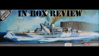 Academy 1350 HMS Warspite In Box Review [upl. by Priest909]