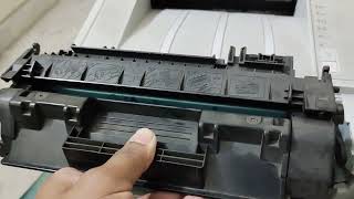 HP LaserJet Toner Replacement  HP Laserjet printer ka Toner kaise change kare  Replace Cartridge [upl. by Eemia]