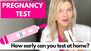 How early can you take a pregnancy test at home Implantation Symptoms and Early Pregnancy Testing [upl. by Susann201]