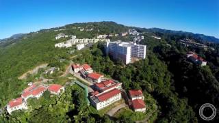 An Aerial Tour of Mizoram University Campus [upl. by Auburta]