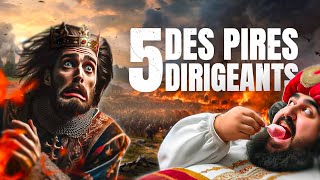 5 Des PIRES Dirigeants de lHISTOIRE [upl. by Henrieta]