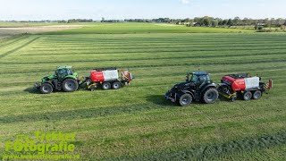 Ronde balen persen 2024  Plantinga  Deutz Fahr  Pottinger  Baling round bales  Ballenpressen [upl. by Fagin242]