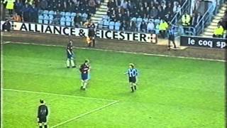 COVENTRY CITY 3 V CHELSEA 1 9th april 1997 [upl. by Namaan]