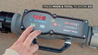 Calibrating The EB500XD Portable Flowmeter Ep 56 [upl. by Elonore485]