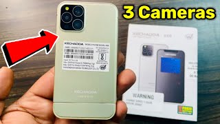 KECHODA K66 THREE CAMERA MOBILE UNBOXING 🔥❤️ BETTER THAN 5G FEATURE PHONES [upl. by Hbaruas813]