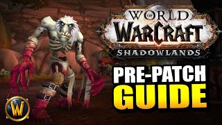 Shadowlands PrePatch GUIDE  Everything you need to know [upl. by Adnorhs]