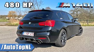 480HP BMW M140i xDrive 290KMH REVIEW on AUTOBAHN by AutoTopNL [upl. by Htebezile524]