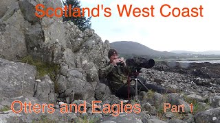 Scottish West Coast Otters and Eagles Pt 1 [upl. by Leizahaj277]