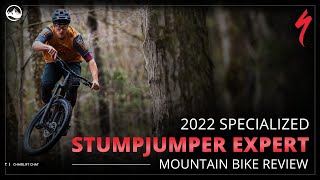 Specialized Stumpjumper Expert Mountain Bike Review with SkiEssentialscom [upl. by Mouldon728]