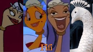 Fifi Beauty And The Beast  Evolution In Movies amp TV 1991  2017 [upl. by Ayotna]