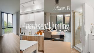 Apartment Hunting in Arlington VA Touring 8 luxury apartments looking to find a home for 2 years [upl. by Aihsekram234]