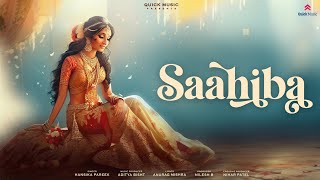 Saahiba Official Lyrical Video  Hansika Pareek  Aditya Bisht  Anurag Mishra  Quick Music [upl. by Hinckley170]