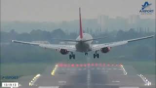 Birmingham Airport 747 Arrival Live ✈️ liveairport [upl. by Itagaki]