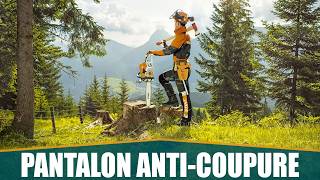 LE MEILLEUR PANTALON ANTICOUPURE  Stihl Advance xtree [upl. by Auqeenwahs165]