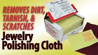 Jewelry Polishing Cloth Fabulustre Scratch Remover [upl. by Evan320]