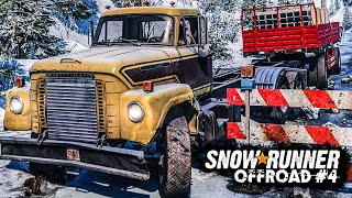 SNOWRUNNER 4 STRASSE geräumt  OFFROAD Simulation [upl. by Volding710]