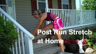 Post Run Stretch at Home [upl. by Analahs]