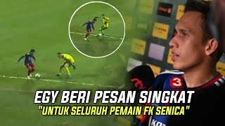 EGY DI BERIKAN KEPERCAYAAN LEBIH‼️Lihatlah Egy Mv Beri Pesan Singkat Ke Seluruh Skuad FK SENICA [upl. by Lanahtan]