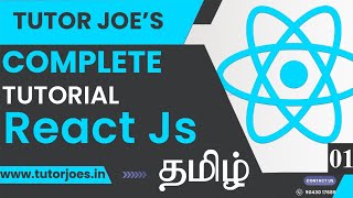 React JS Complete Tutorial in Tamil  Tutor Joes [upl. by Hadeis]