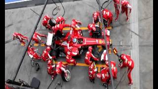 Ferrari F1 Pit Stop Perfection [upl. by Ettelocin]