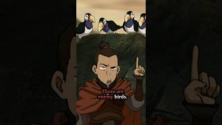 Sokka thinks birds are Fire Nation drones 🔥😩🕊  Avatar Shorts [upl. by Ydissak641]