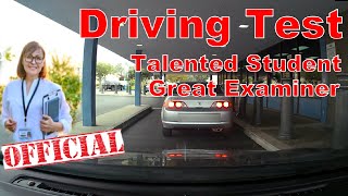 DMV Driving Test  Smooth amp Easy  Talented Student Great Examiner Includes Tips [upl. by Toomay718]